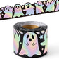🎃 50% RABATT NU! Halloween Holographic Laser Ghost Border Sticker – bländande spökdesign, regnbågsskimmer & 5 meter – perfekt för klassrum, hem och fönster 👻✨