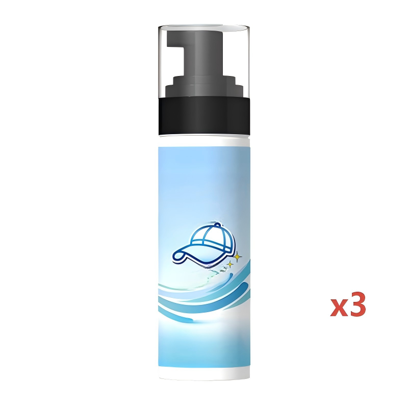 🧢 50% RABATT NU! Effective Stain Remover Spray for Hats – vattenfri skumrengöring, fläckborttagning & skonsam mot tyger – perfekt för kepsar och premiummaterial ✨🧼
