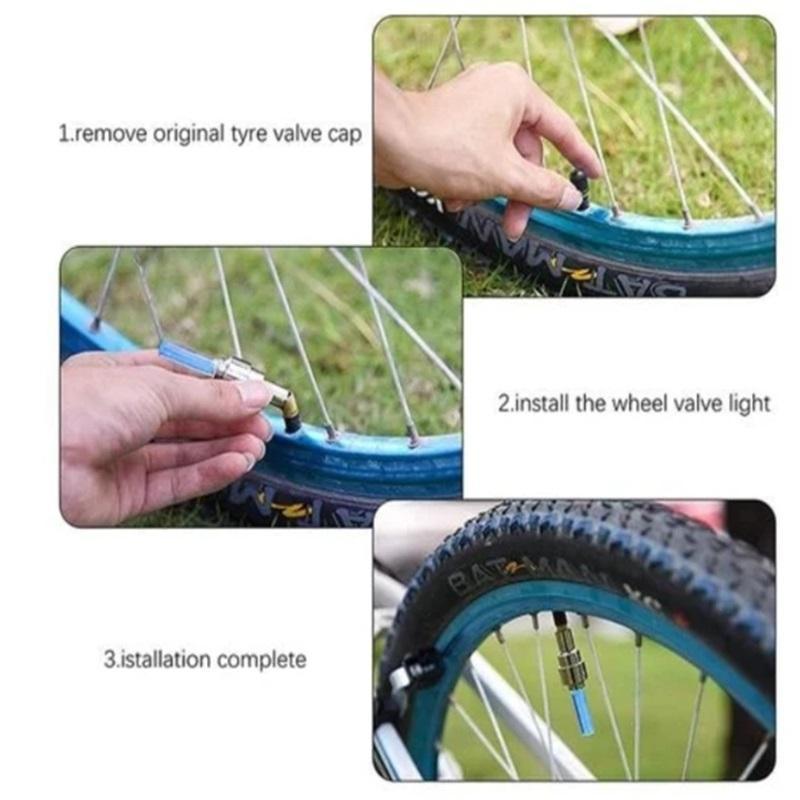 🚴 50% RABATT NU! ⏰ LED-däcksljus – väderbeständiga, vibrationsaktiverade & upp till 700 timmars batteritid – perfekt för cykel, motorcykel och bil ✨🚗