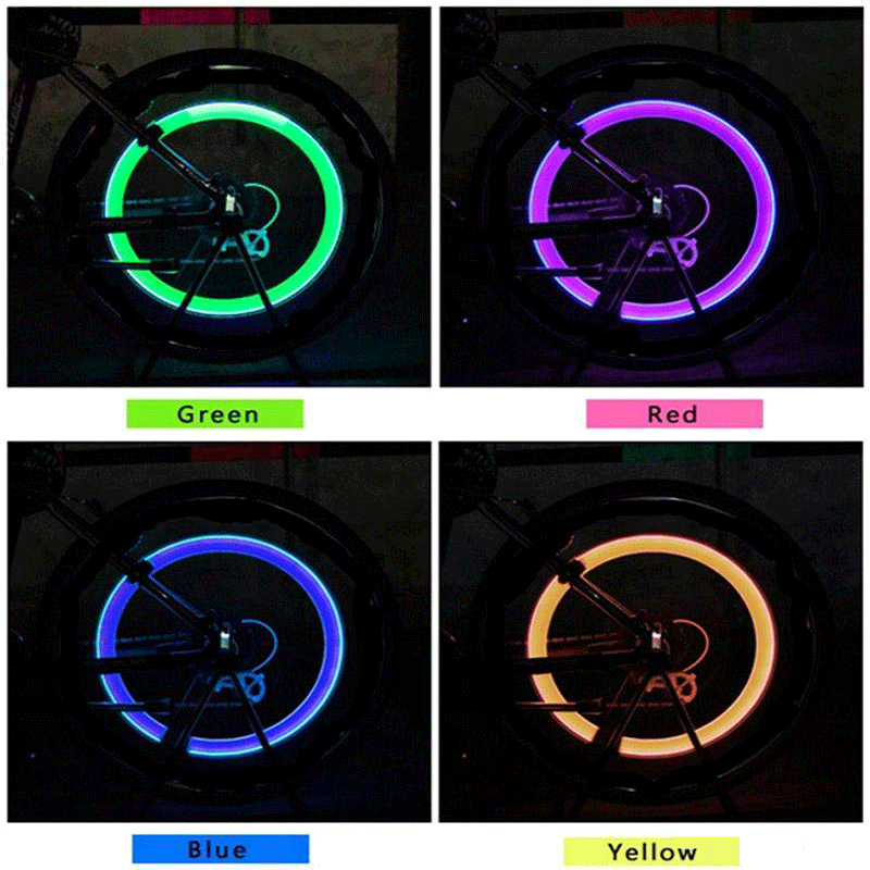 🚴 50% RABATT NU! ⏰ LED-däcksljus – väderbeständiga, vibrationsaktiverade & upp till 700 timmars batteritid – perfekt för cykel, motorcykel och bil ✨🚗