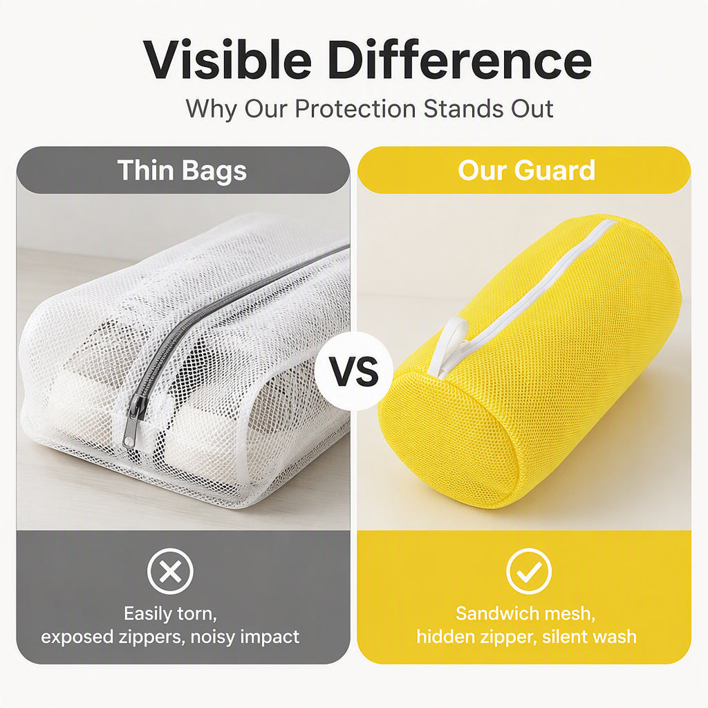 👟 50% RABATT NU! Mesh Shoe Washing Bag – skydd mot deformation, premiumnät & tyst stötskydd – perfekt för maskintvätt av sneakers och sportskor 🧺✨