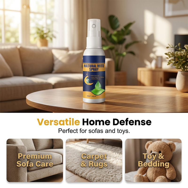 Naturlig växtbaserad spray mot kvalster