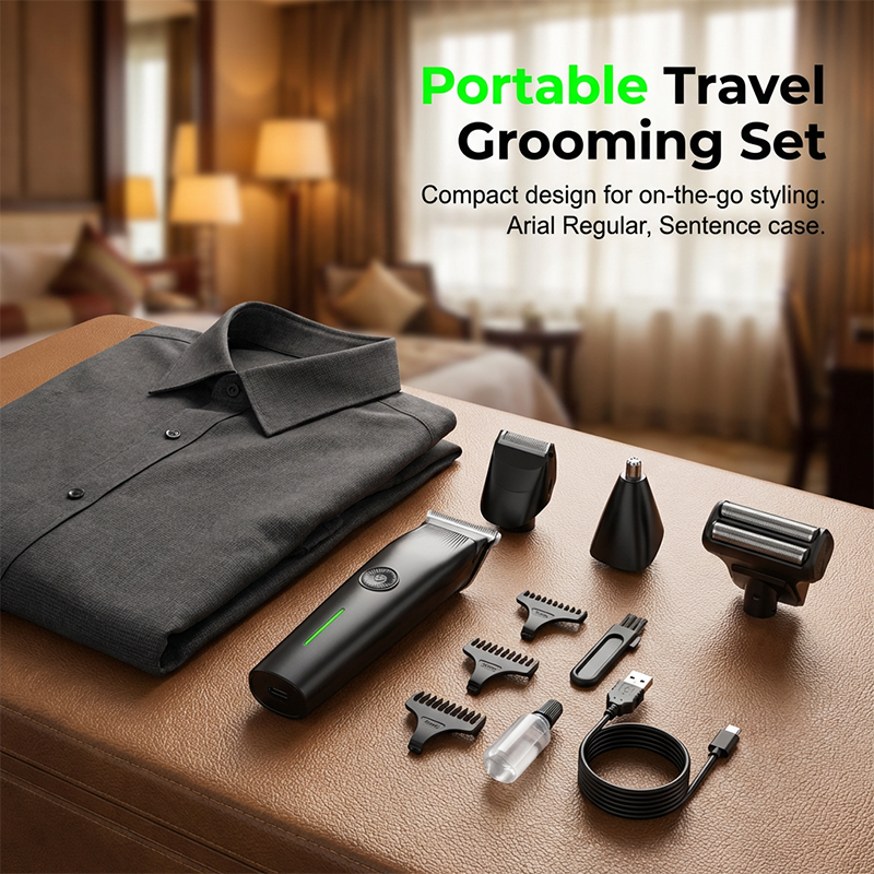 3-i-1 Elektriskt Groomingkit för Män