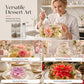 🎂 3D‑verktyg för gelatinkonst – professionellt kit, realistiska blommor & rostfritt stål – perfekt för kreativa efterrättsdekorationer ✨🎨