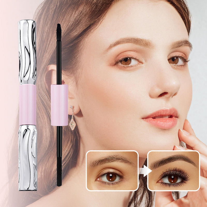 💄🔥Köp 1 få 1 gratis ! 2-i-1 Långvarig Volymgivande och Böjd Mascara – dubbelborstdesign, vattentålig & klumpfri – perfekt för en professionell, mångdimensionell franslook 👁️✨
