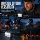 🚲📱 Stötsäkert cykeltelefonfäste + set med 6 LED-lampor – 180 lumen, laddningsbar typ-C, dubbla oberoende lampor, vattentät. Säker nattcykling! 🛡️💪