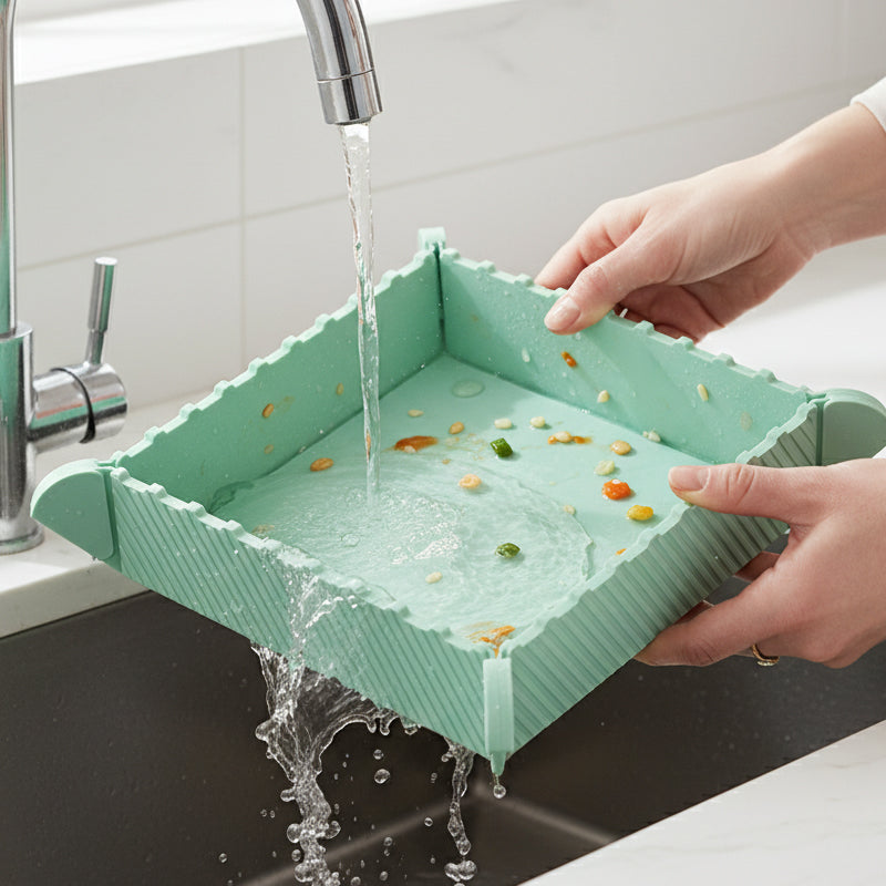 Magnetiskt Grytunderlägg i Silikon 🍳🧲 | Vikbart och Användbart som Skål