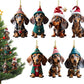 ⏳🔥 TIDSBEGRÄNSAT ERBJUDANDE: 50 % RABATT! ⏰🎄 Julgransprydnader med valpmotiv 🐕🎁