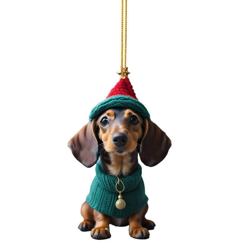 ⏳🔥 TIDSBEGRÄNSAT ERBJUDANDE: 50 % RABATT! ⏰🎄 Julgransprydnader med valpmotiv 🐕🎁