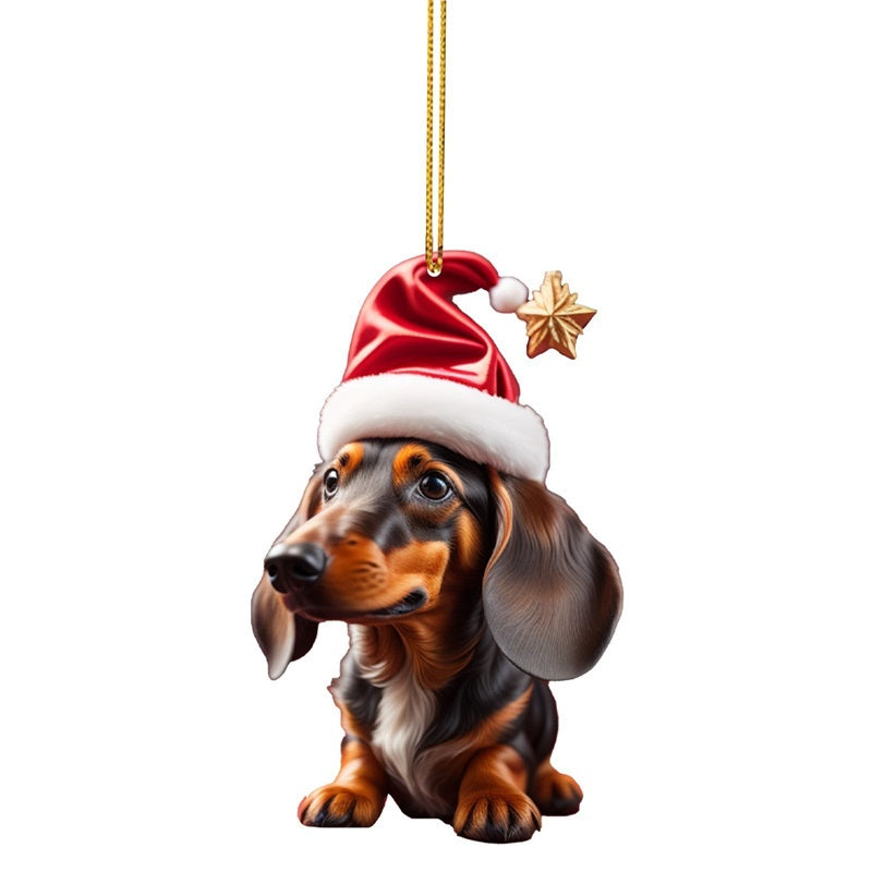 ⏳🔥 TIDSBEGRÄNSAT ERBJUDANDE: 50 % RABATT! ⏰🎄 Julgransprydnader med valpmotiv 🐕🎁