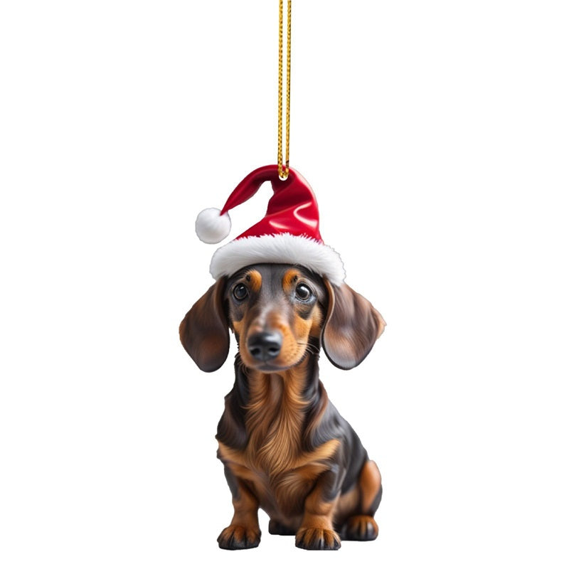 ⏳🔥 TIDSBEGRÄNSAT ERBJUDANDE: 50 % RABATT! ⏰🎄 Julgransprydnader med valpmotiv 🐕🎁